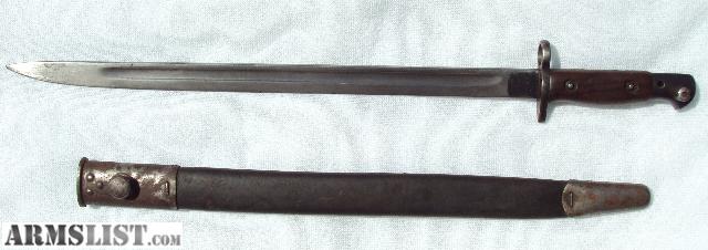 Lee+Enfield+Bayonet+Markings ARMSLIST For Sale: 1907 Bayonet: British 1907 Pattern SMLE Lee ...