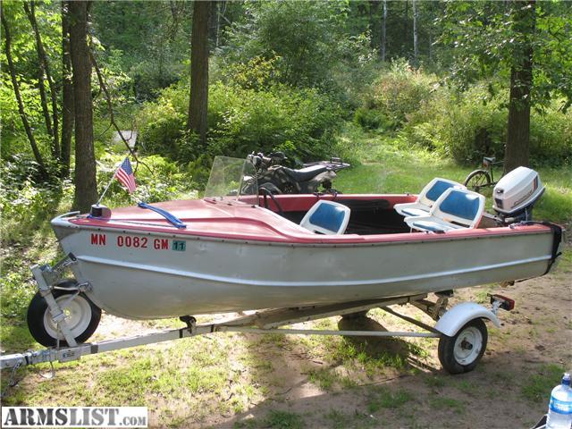 14 Foot Aluminum Boat 25 Hp Outboard Trailer Please Contact Saint 