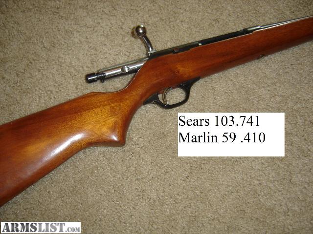 ARMSLIST - For Sale: Marlin 59 single shot bolt action shotgun