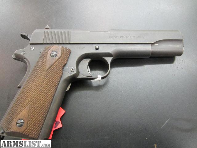 Armslist For Sale Colt Model 1911 Us Army 0528