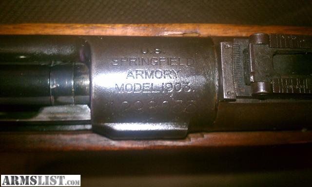 Dating a Springfield 1903 Rifle WW2 Spec