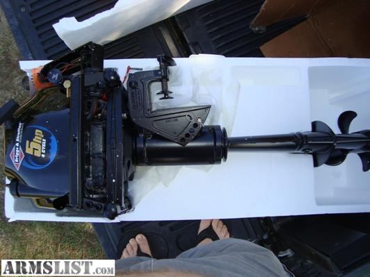  - For Sale/Trade: 5 HP Briggs and Stratton Outboard Boat motor