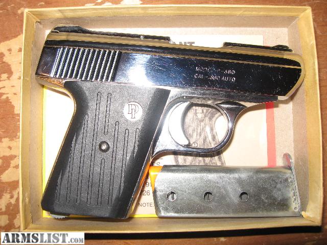 Chrome 380 Gun