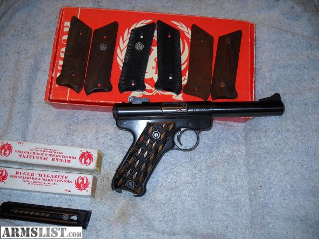 For Sale: Ruger Mark I Bull Nose target pistol