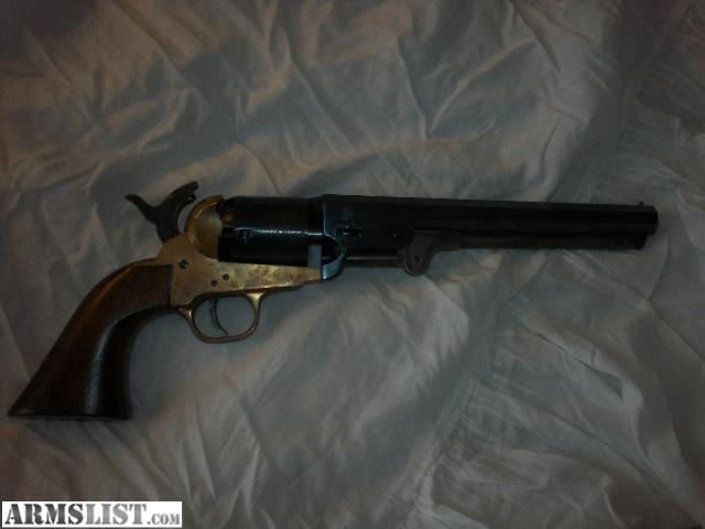 brass revolver