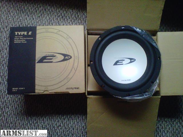 Alpine Subwoofers Type E 10 Related Keywords Suggestions Alpine