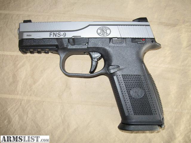 ARMSLIST For Sale FN FNS9 Stainless 9mm 50 00 Mail In Rebate 3 Mags 