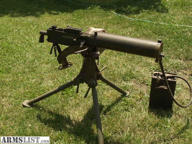 ARMSLIST - For Sale: 1917 water cooled Browning .30 cal