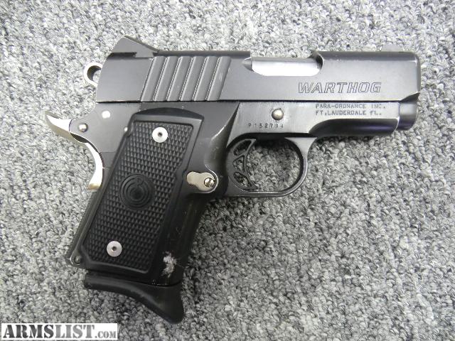 ARMSLIST - For Sale: Para Ordnance Warthog .45ACP Subcompact Double