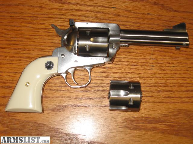 ... For Sale: Ruger Blackhawk Stainless Convertible 45 Colt/45 acp ANIB