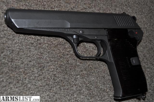 7.62+X+25 ARMSLIST For Sale/Trade: CZ 52 Tokarev 7.62 x 25 Pistol with Holster