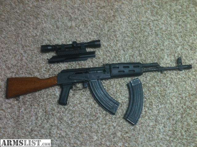 ak with scope