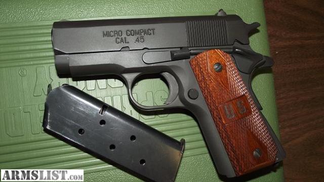 Armslist For Sale Springfield Armory 1911 Micro Compact 1757