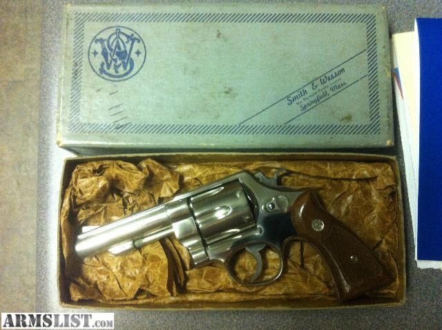 Armslist For Saletrade Smith And Wesson Model 58 Nickel Lnib Must