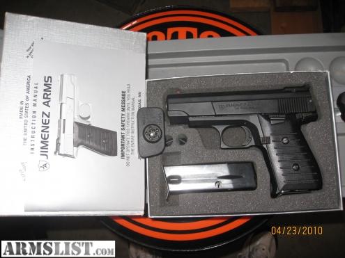ARMSLIST - For Sale: jimenez arms 9mm 2mags
