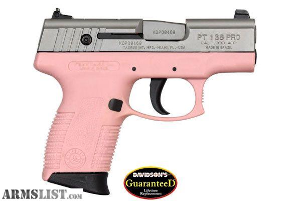Pink 380 Handgun