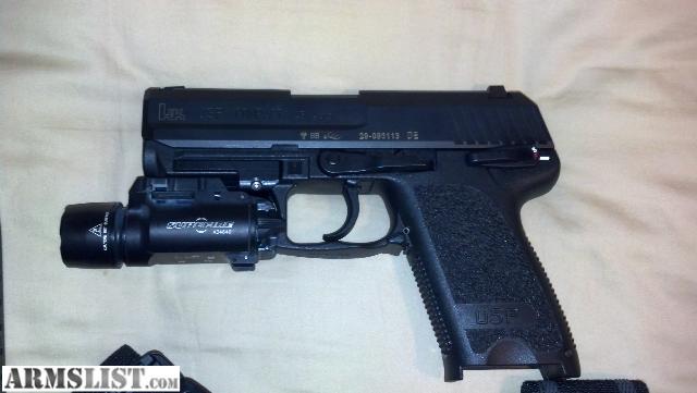 ARMSLIST For Sale H&K USP Compact 45 with Light