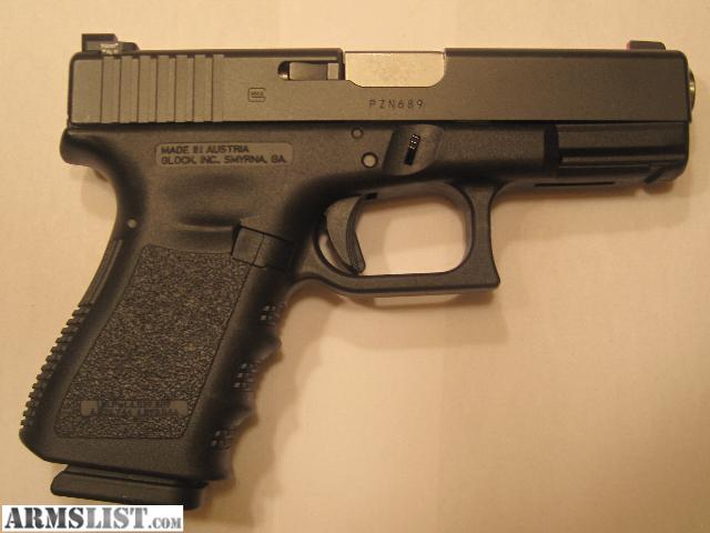 LNIB - Glock 23 W/Trijicon Night Sites and a Lone Wolf 9mm conversion ...