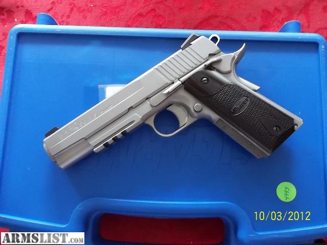 Armslist For Sale Sig Sauer Gsr Revolution 1911 45 Acp 5” Stainless Ns 8546