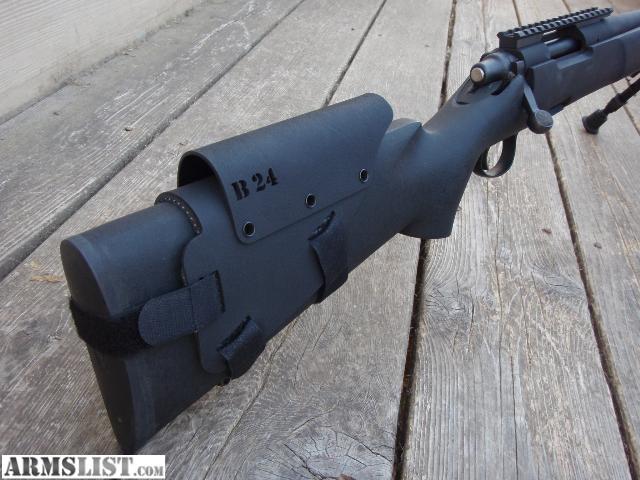 cheek tactical 700 rest remington stop b24 drilling m24 adjustable check bo...