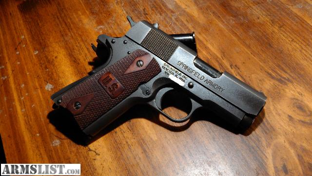 Armslist For Sale Springfield Armory 45 Micro Compact Gi 1911 A1 1567