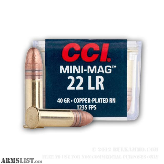 cci mini mag 22lr ammo for sale in stock