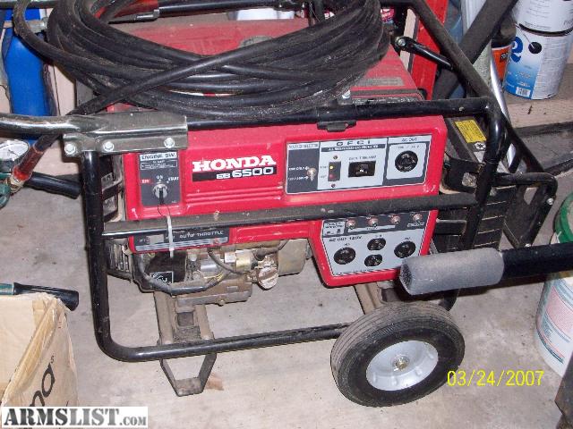 Honda rebuilt generator #5