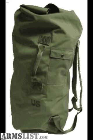 ARMSLIST - For Sale: military od green duffel bags used