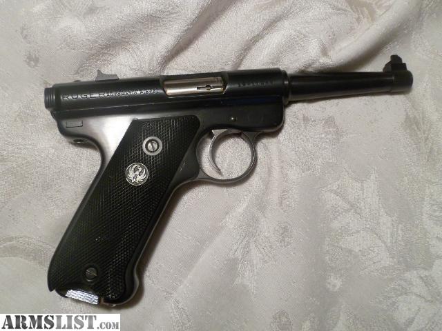 Ruger Mark 1 .22 caliber handgun. In great shape. Serial number dates ...