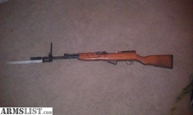 believe its a Romanian sks all matching serial numbers, bayonet, and ...