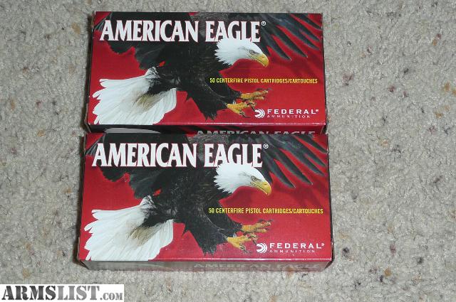 ARMSLIST - For Sale: American Eagle 9mm ammo 124 grain FMJ Brand New ...