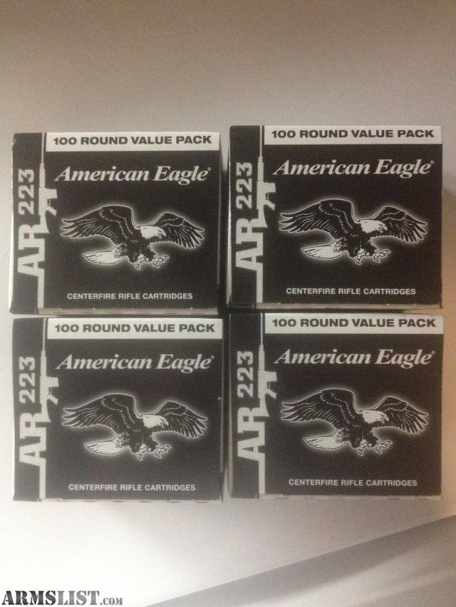 For SaleTrade: Federal American Eagle .223 Rem5.56 NATO Ammunition