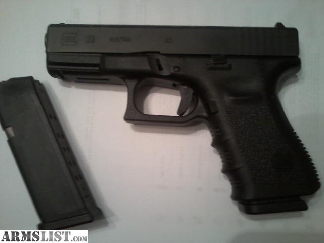 ARMSLIST - For Sale: Glock 23 .40 cal like new 13rd mags