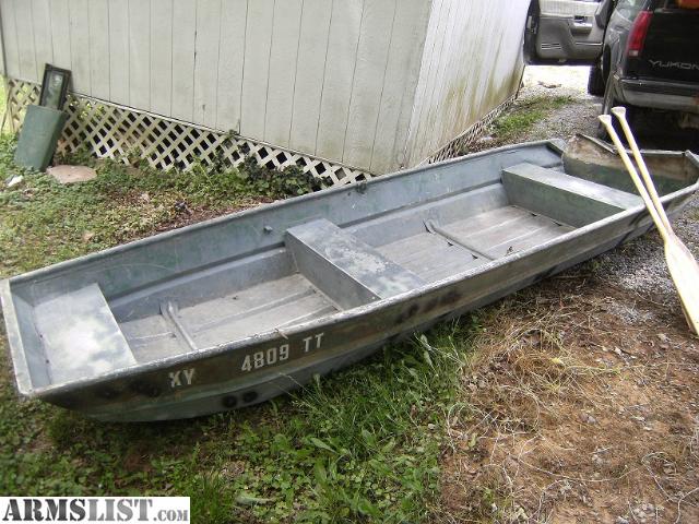 ARMSLIST - For Sale: 12 Foot Flat Bottom Jon Boat - Damaged Transom