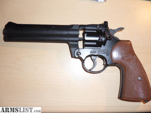 Armslist For Saletrade Crosman 357 Co2 177 Pellet Gun 6 Inch