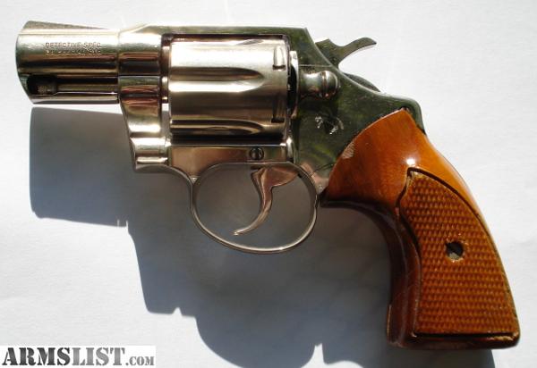 Armslist For Sale Colt Nickel Plated Detective Special 38spl 0423