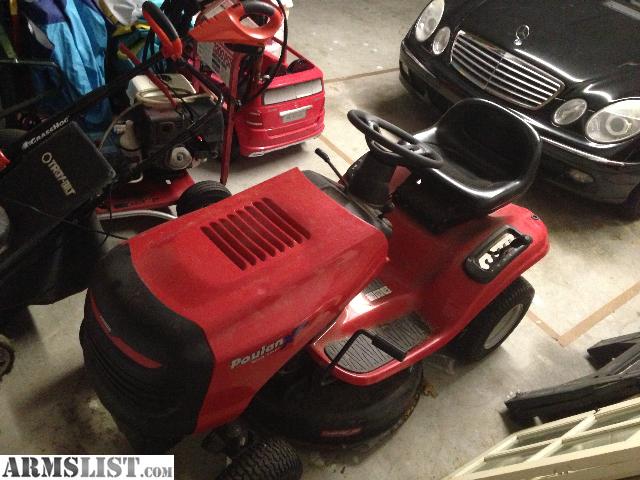 ARMSLIST - For Trade: Poulan XT Riding Mower