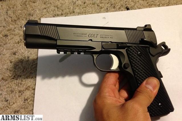 Armslist For Sale Colt Rail Gun 1911 45 Acp 2053