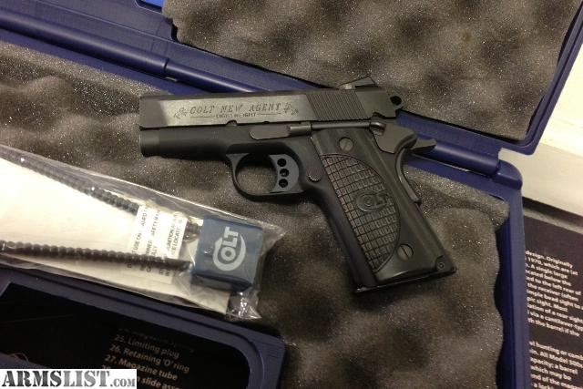 Colt new agent talo serial numbers