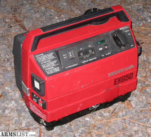 Ex650 generator honda #3