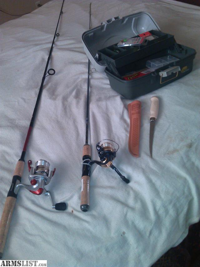 used fishing rods