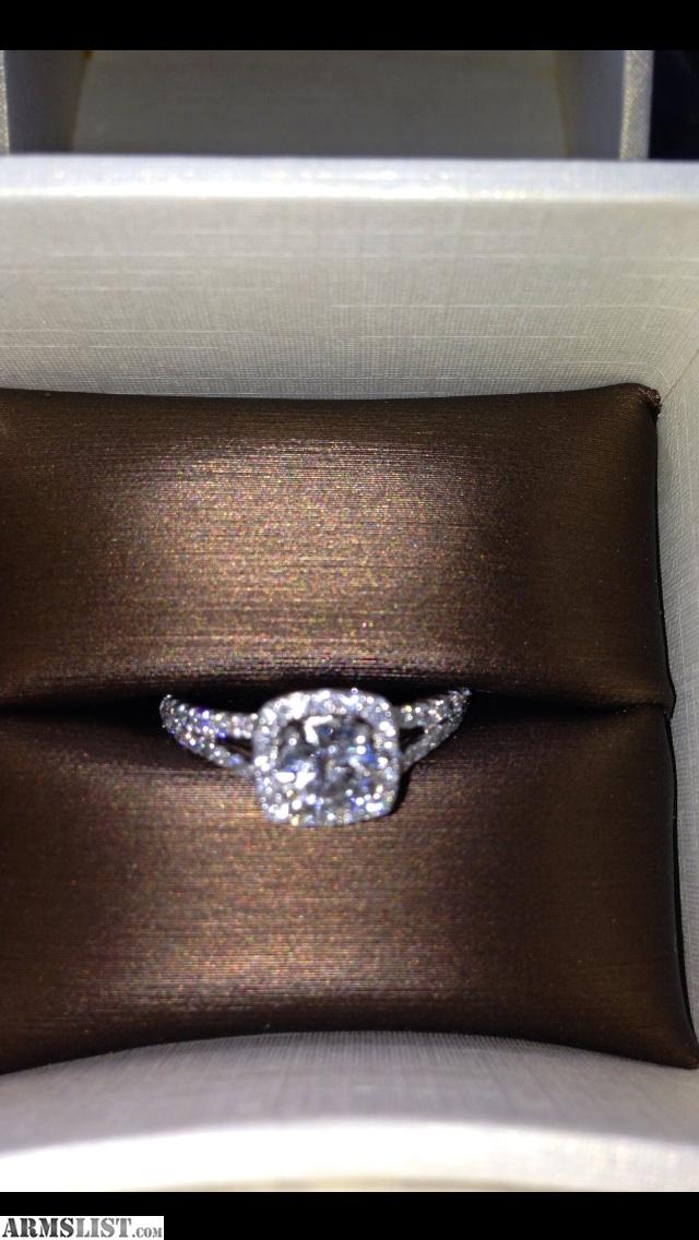 For SaleTrade: *** practically NEW ZALES DIAMOND ENGAGEMENT RING ...