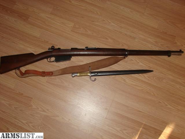 how much is a 7.65 german mauser rifle worth
