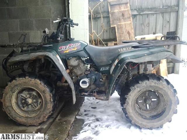 ARMSLIST - For Trade: 1999 yamaha big bear 350