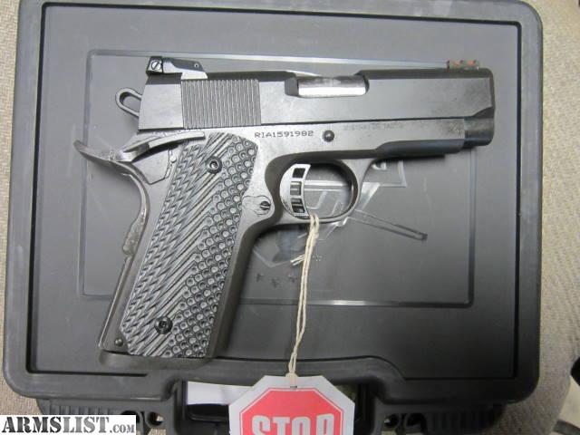 Armslist For Sale New Rock Island Armory 1911 Officers 35 Tactical Ii Vz Grips 45acp 51486 1477