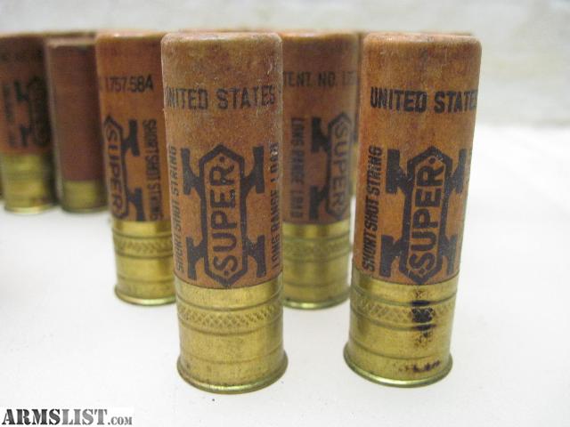 Armslist For Sale Vintage Paper 12 Gauge Shotgun Shells 4419