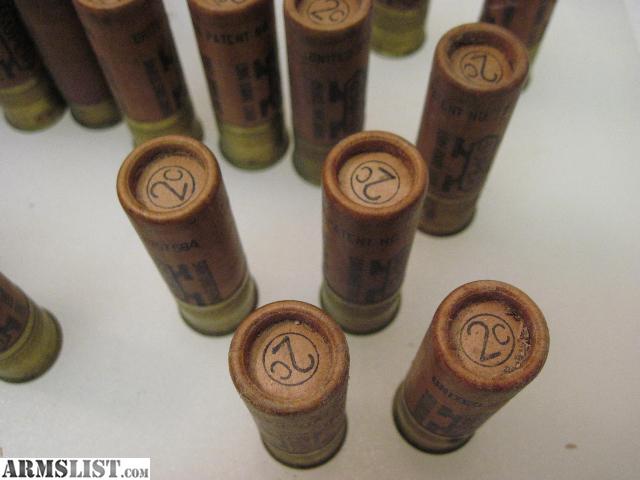 Armslist For Sale Vintage Paper 12 Gauge Shotgun Shells 7963