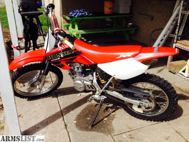 How fast is a 2001 honda xr100 #2