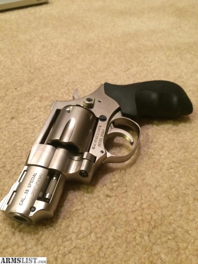 Armslist For Saletrade Eaa 357 Magnum38 Special Snub Nosed 2 Revolver 6 Shot Stainless 3056