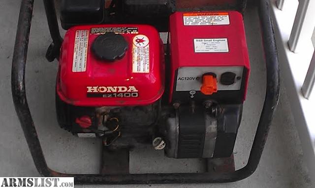 Honda generators jacksonville